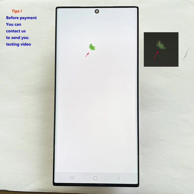 NONE Mit Mängel Display Für Samsung S23 Ultra LCD Touch Screen Display Für Samsung S23Ultra 5G S918 S918B S918U LCD Kein Rahmen 6