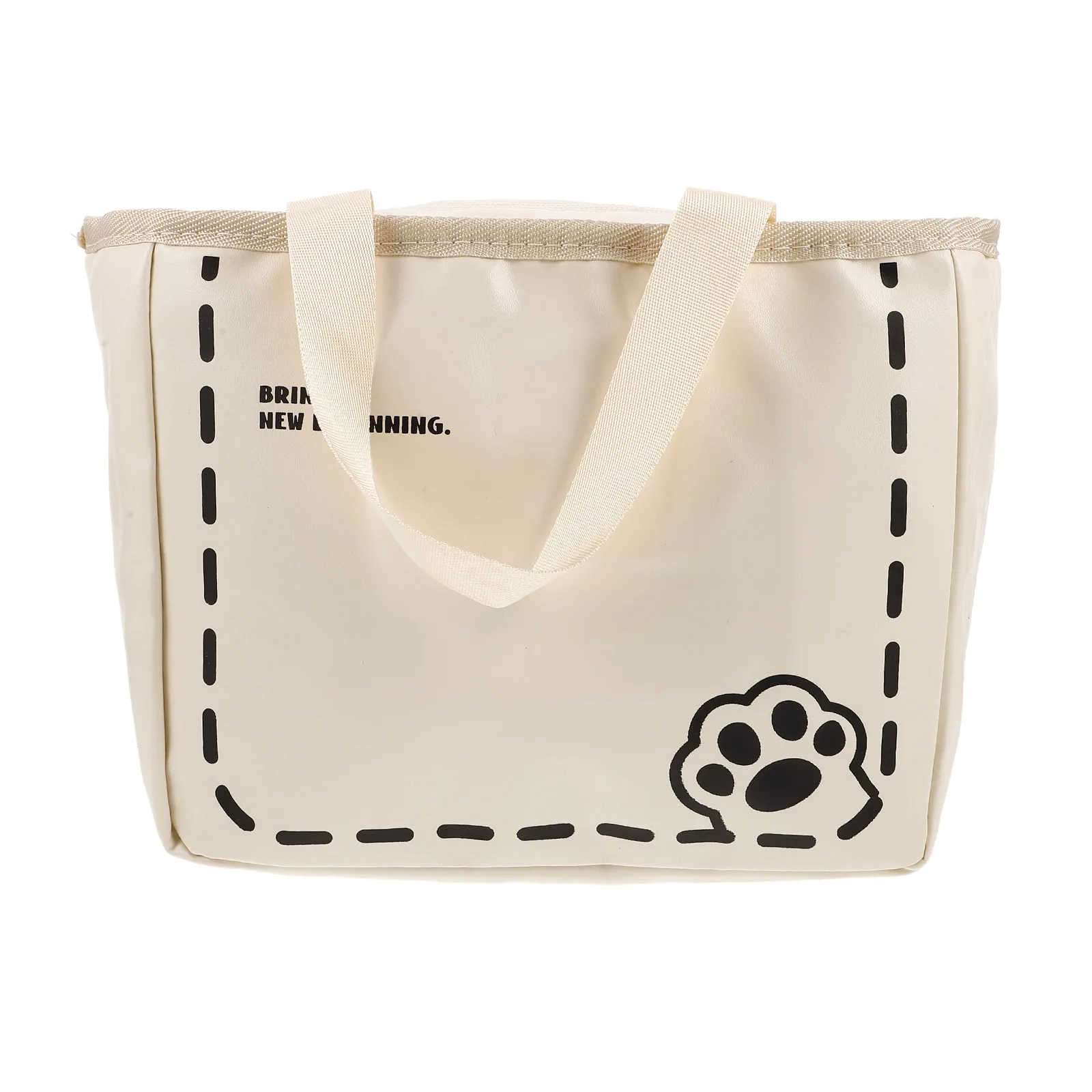 

Cute Large Capacity Insulated For Women Thermal Lunch Box Office School Picnic Portable Tote Elegant Cool Lunch Bag Minimalist