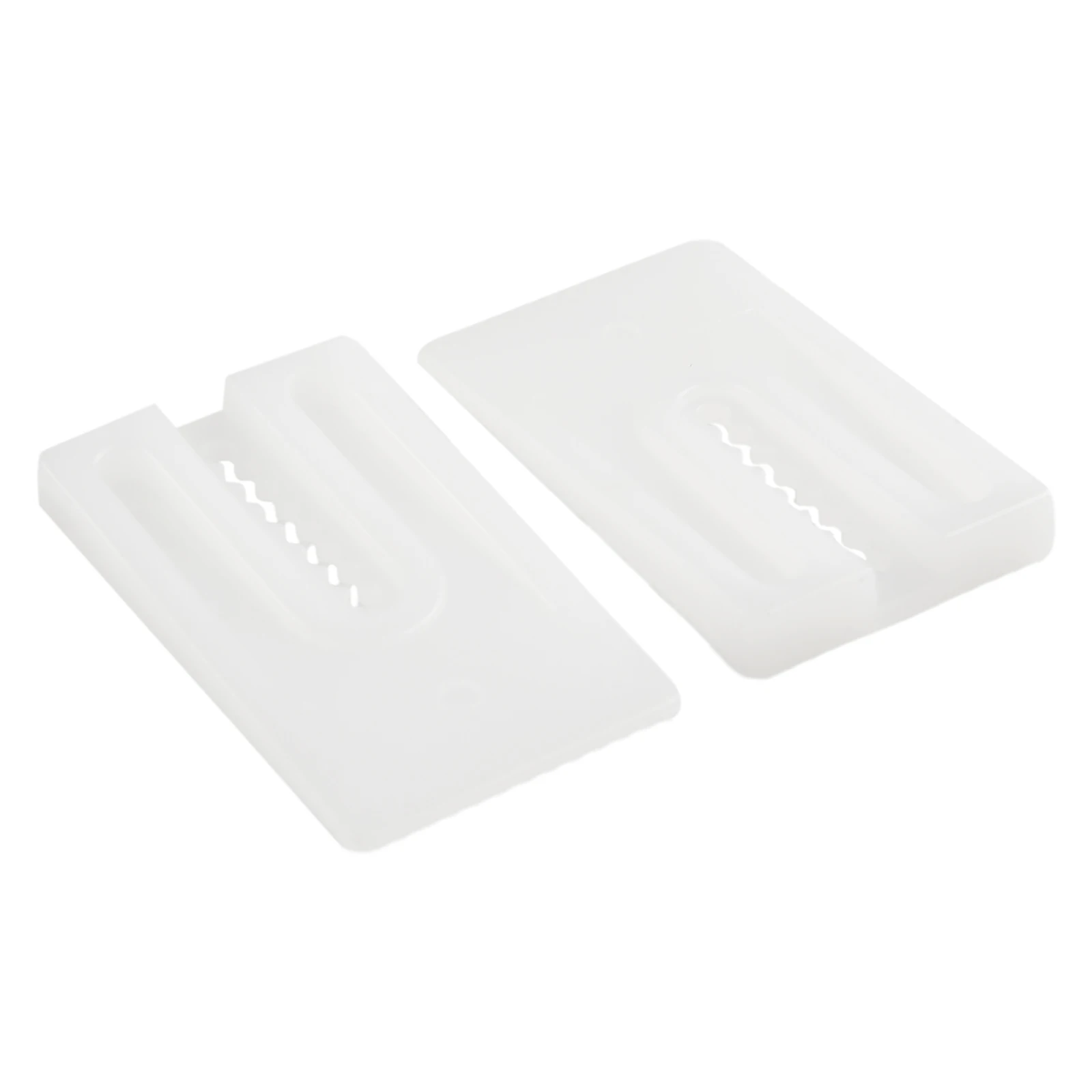 8pc Toilet Leveling Shims for Furniture Cabinets Tables and Toilets Precision Fit Soft Plastic Material No Assembly Required