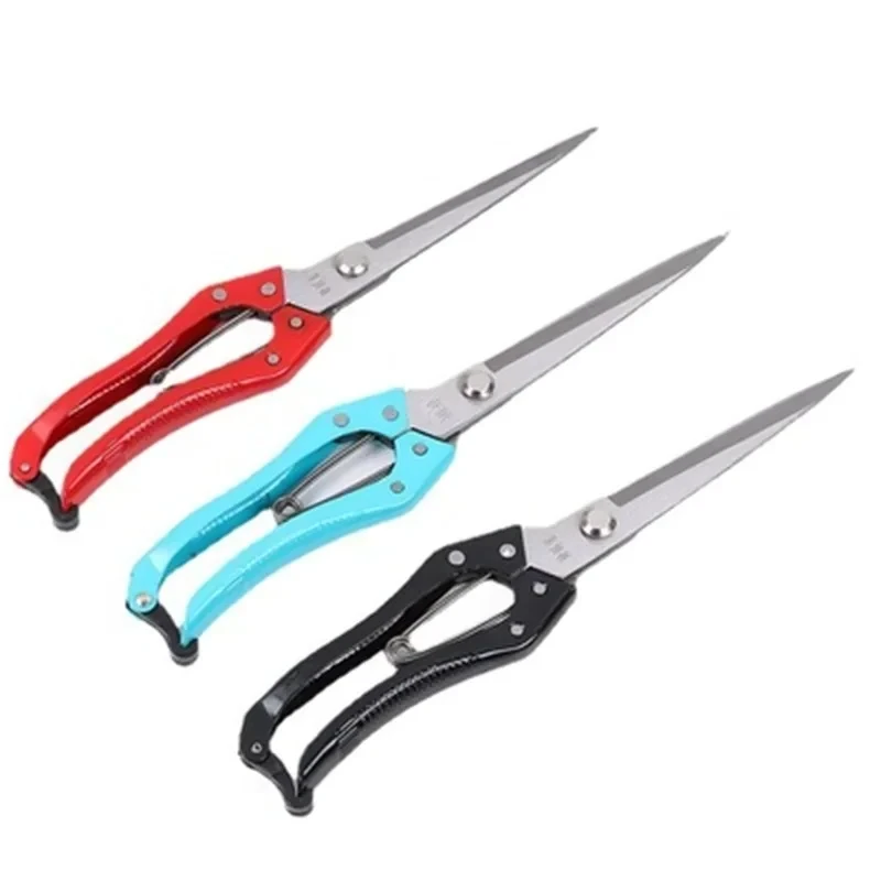 1PC 30cm Goat Sheep Lambs Wool Shears Trimmer Manual Horse Hair Pet Rabbit Hair Shears Leather Shears Dog Farm Pet Tools Knives