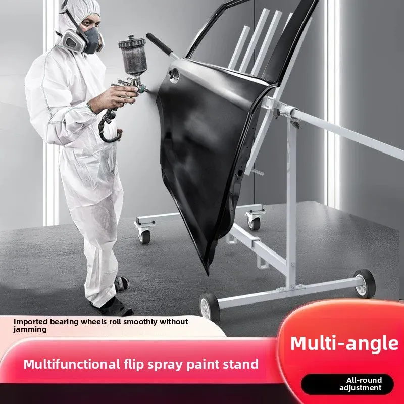 Multifunctional Rotary Spray Rack Car Cover Door Multipurpose Spray Rack Car Sheet Metal Spray Paint Placement Tool