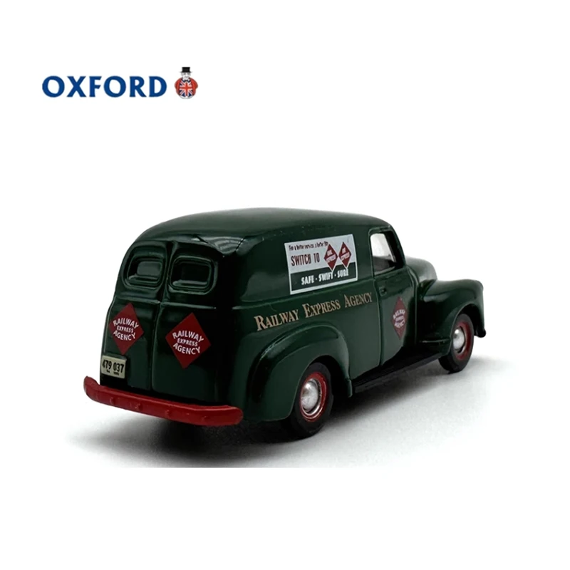 OXFORD Diecast 1:87 Scale Van 1950 Alloy Retro Car Model Finished Product Simulation Toy Static Model Collection Gift Display