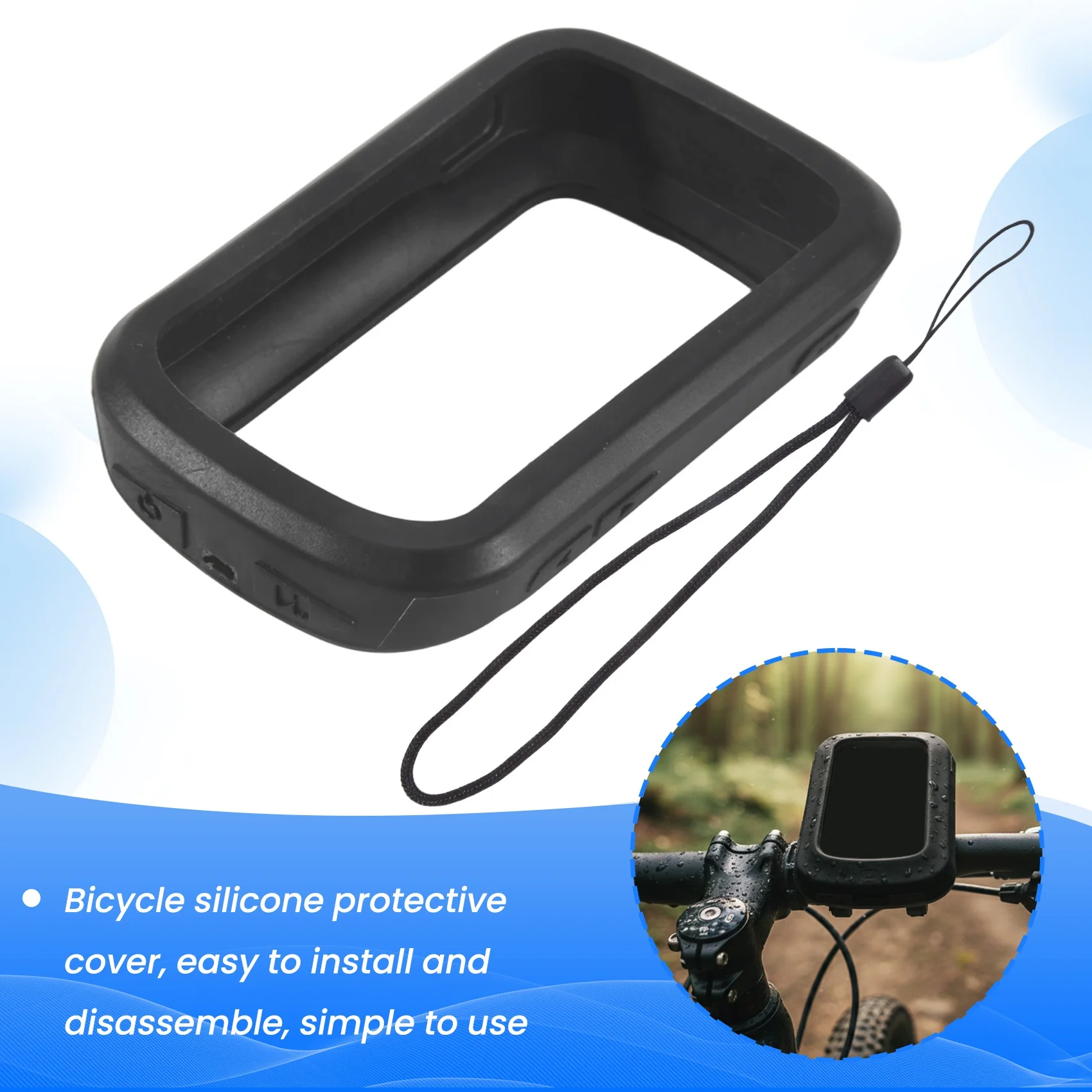 Bike Silicone Protective Cover For IGPSPORT BSC200 Case Of GPS Bicycle Computer Protection With Screen Film-A27R