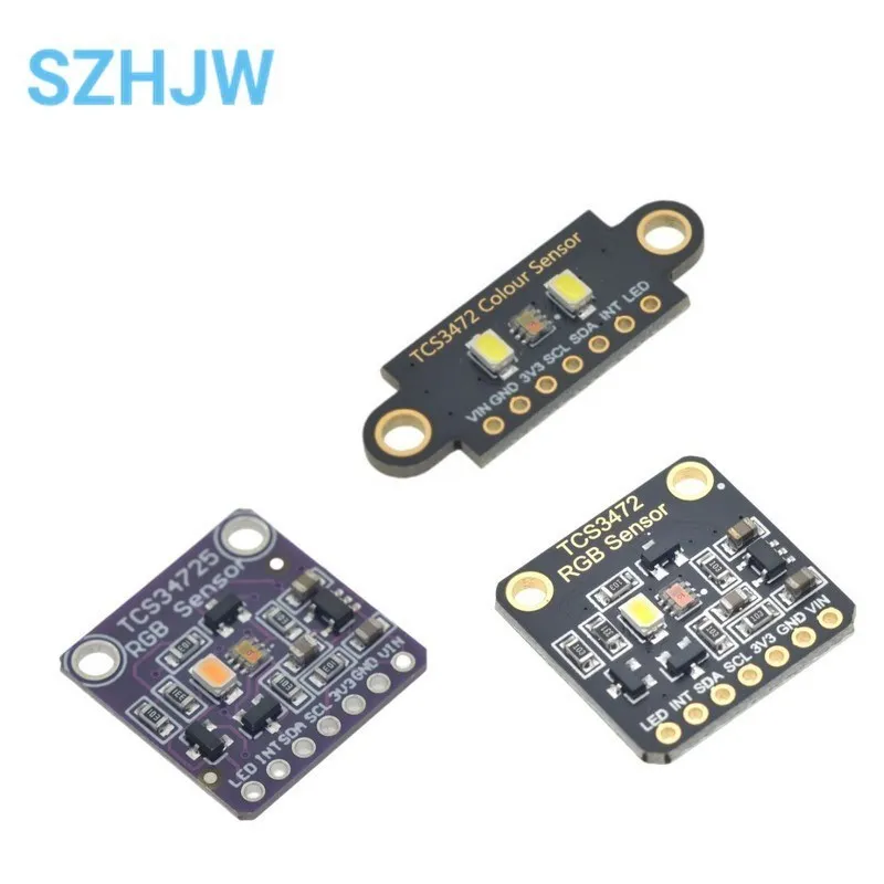 TCS34725 TCS34725-czujnik rozpoznawania kolorรณw RGB IIC moduล indukcyjny mingguang do Arduion STM32