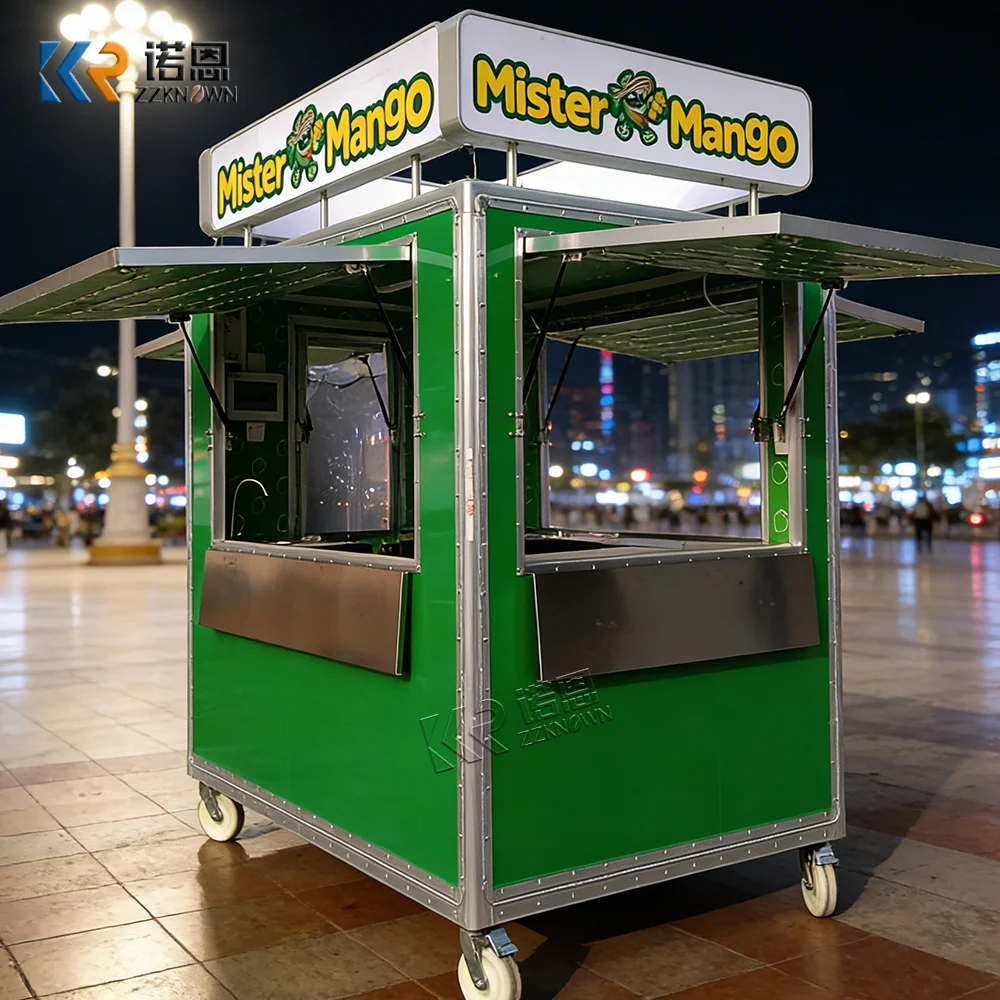 

Customized Food Truck with Full Equipment Street Commercial Coffee Catering Snack Food Trailer