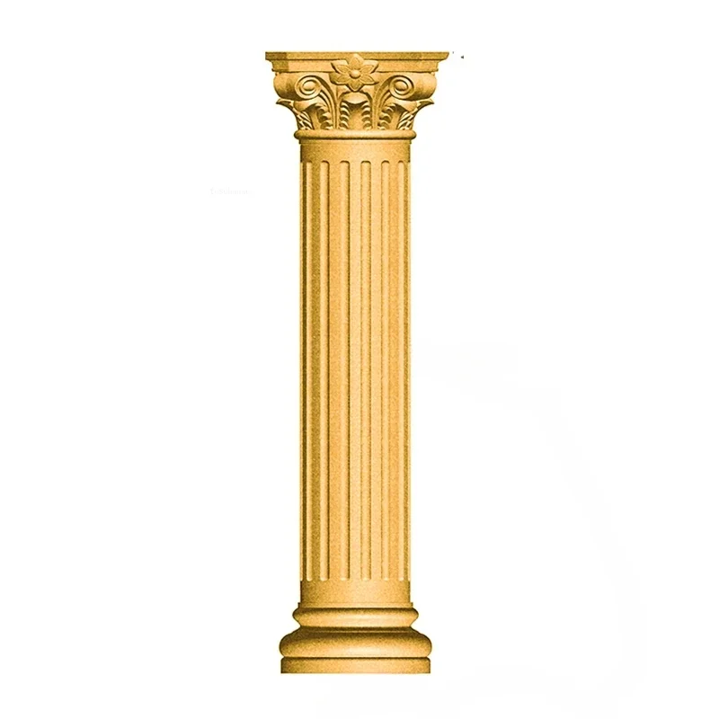 Villa building cement Roman column shape European Roman column shape Plastic column shape