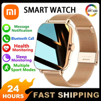 Xiaomi New Smart Watch for Men Women Newest Sport SmartWatch Faces Bluetooth Call Sports Fitness Phones Android iOS Hot Selling