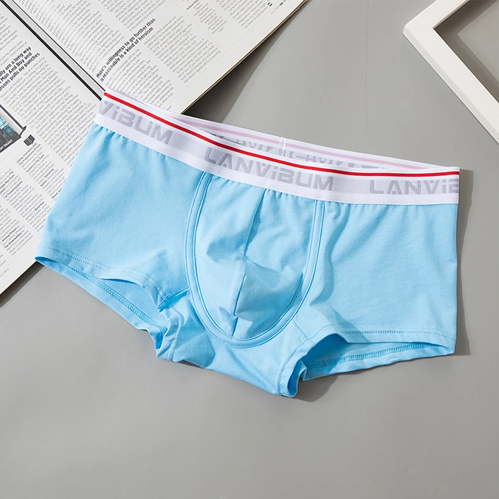 남성용 복서 브리프 심리스 속옷, 섹시한 로우 웨이스트 U 파우치, 슬림하고 얇은 통기성 속바지, 비키니 슬립 옴므