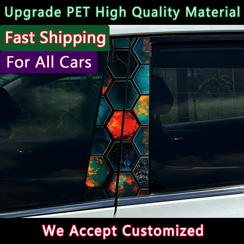 

Dice Poker Mice Rat Balloon Car B-pillar Stickers Auto Center Column Decoration Cover Scratches Waterproof Decal Car Accessories