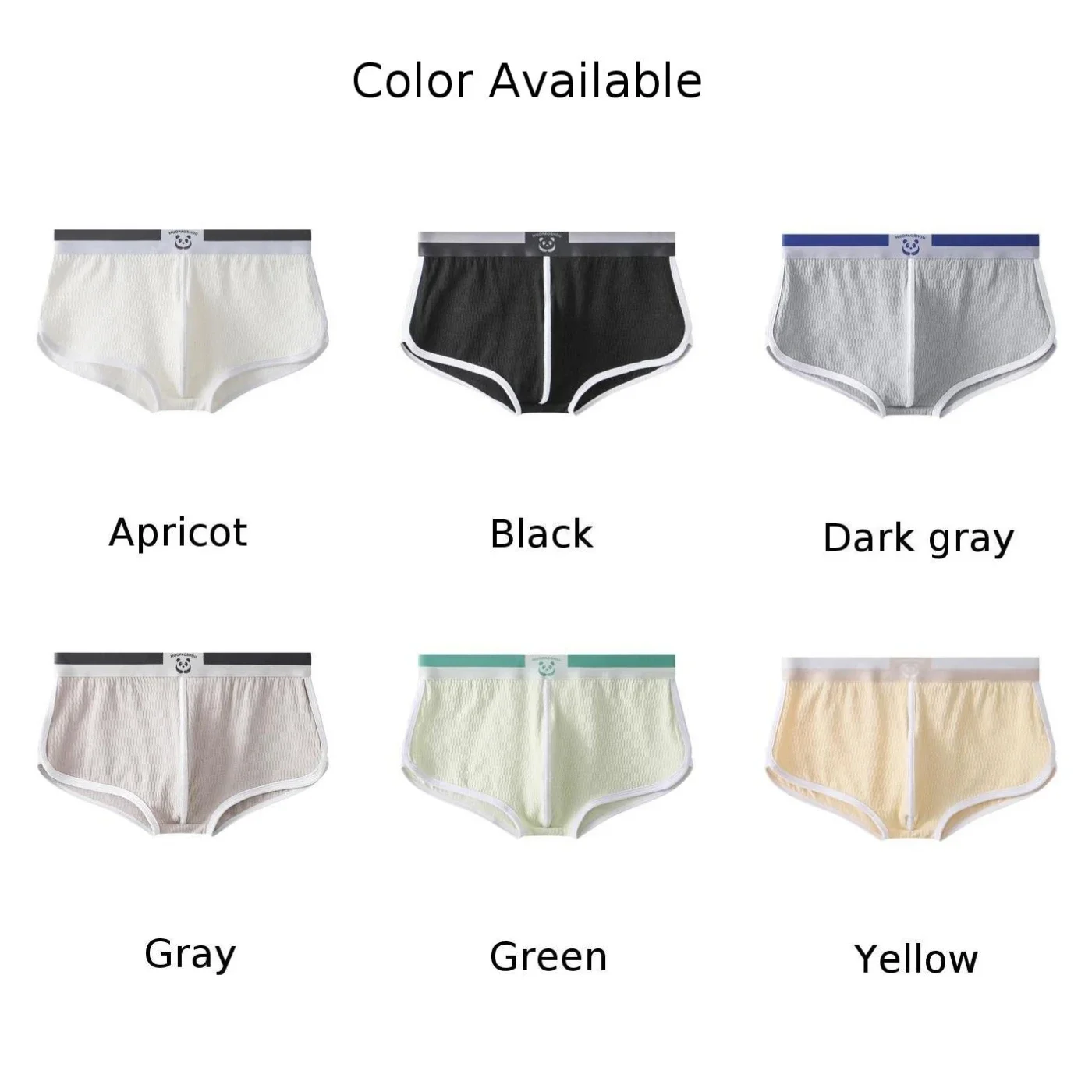 Men Sexy Middle Waist Loose Cotton Breathable Underwear Briefs Male Underpants Bulge Panties