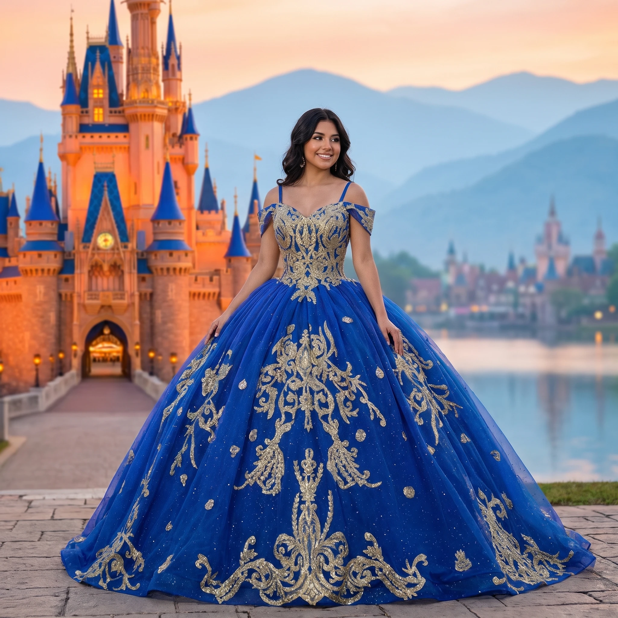 Luxury Women's Quinceanera Dresses Off Shoulder Blue Customized High Quality Graduation Party Gown Prom vestidos de 15 quinceañe