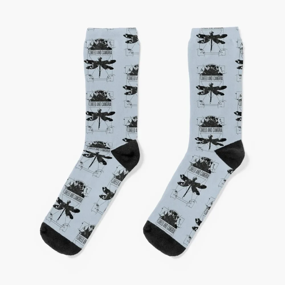 

Dragonfly Coheed and Cambria Dissect Socks hiphop custom sports warm winter Girl'S Socks Men's