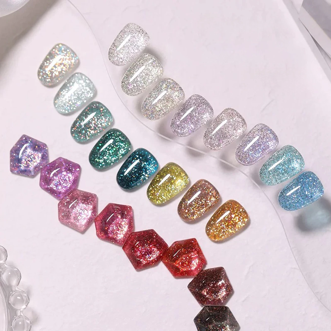 MIANEL 12ML automne lourd paillettes Gel vernis à ongles 12 couleurs 2025 nouveau brillant vernis à ongles Nail Art Salon utiliser ongles bleus ongles rouges