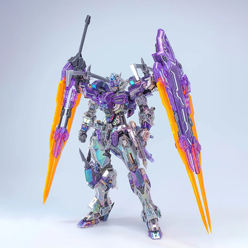 

Original Holographic Translucent Valkyrie Assembly Model Action Figures Hologram Version Mecha SCP Process Toy Collectable Gift