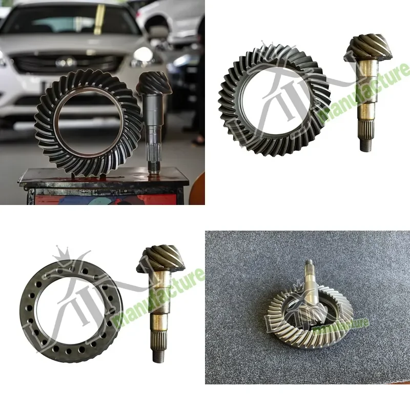 Juego de Engranajes de Piñón y Anillo AP01 DANA 44 DANA 30 D30 D44 Delantero con Relación 4.88 y 24 Estrías para Jeep Wrangler JK Rubicon 2007-2018
