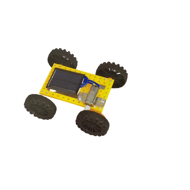 1pcs Mini Solar Powered Toy DIY Car Kit/Solar Panel Powered Car