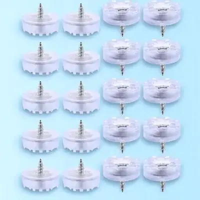 20Pcs Rubber Chair Feet Non-Slip Furniture Legs Screw-on for Home Office Sofa Table Chair Cabinet Scratch Resistant Quiet