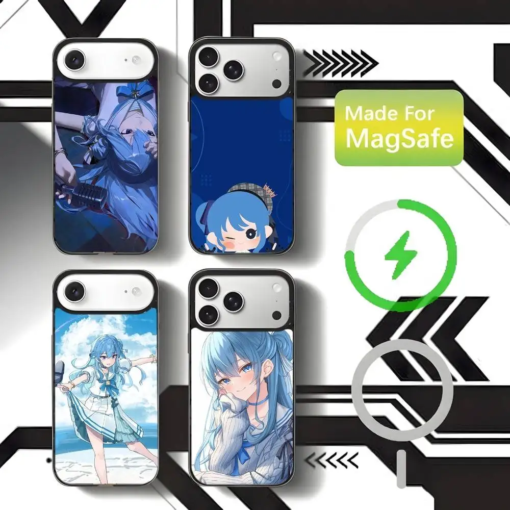 

Hoshimachi Suisei Hololive Phone Case For iPhone 17,16,15,14,13,12,11,Pro,Max,Plus,Mini,SE4,E Magnetic Magsafe Wireless Charging