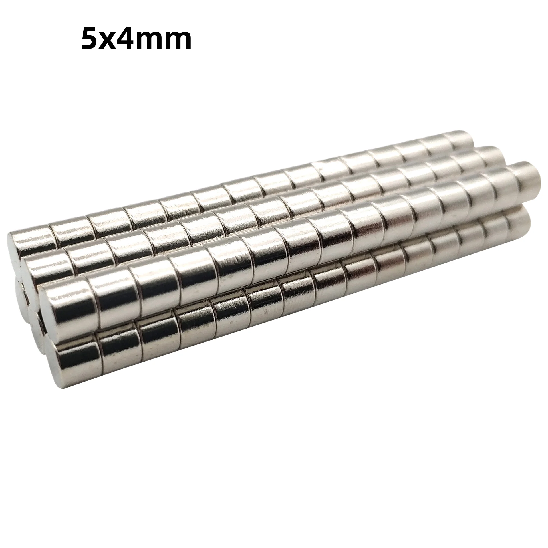 Ímã de cilindro forte 5x4mm 5mm * 4mm ímã redondo 5x4mm mini ímã pequeno 5*4mm para geladeiras domésticas, escritórios diy
