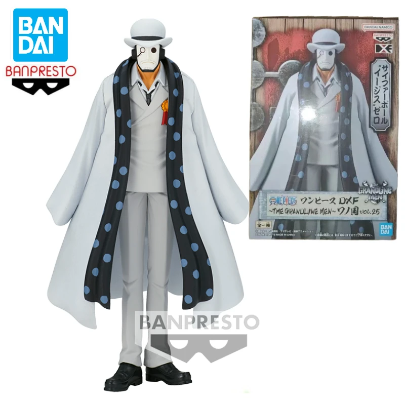 In Stock Bandai BANPRESTO DXF The Grandline Men Vol.25 One Piece CP0 Cipher Pol -AIGIS 0 Anime Figure Toy Gift Model Collection