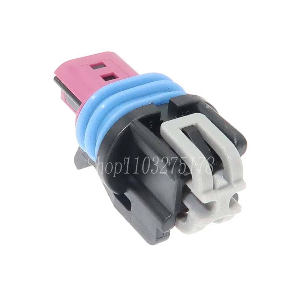 1 Satz 2-polig 15449028 13543639 Steckdose des Wasser temperatur sensors für Blinker für Buick Chevrolet – Detail 2