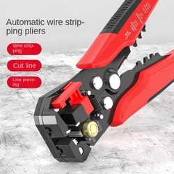 Crimper Cable Cutter Professional Electrician Wire Stripper Tools Adjustable Automatic Wire Stripper Multifunctional Pliers