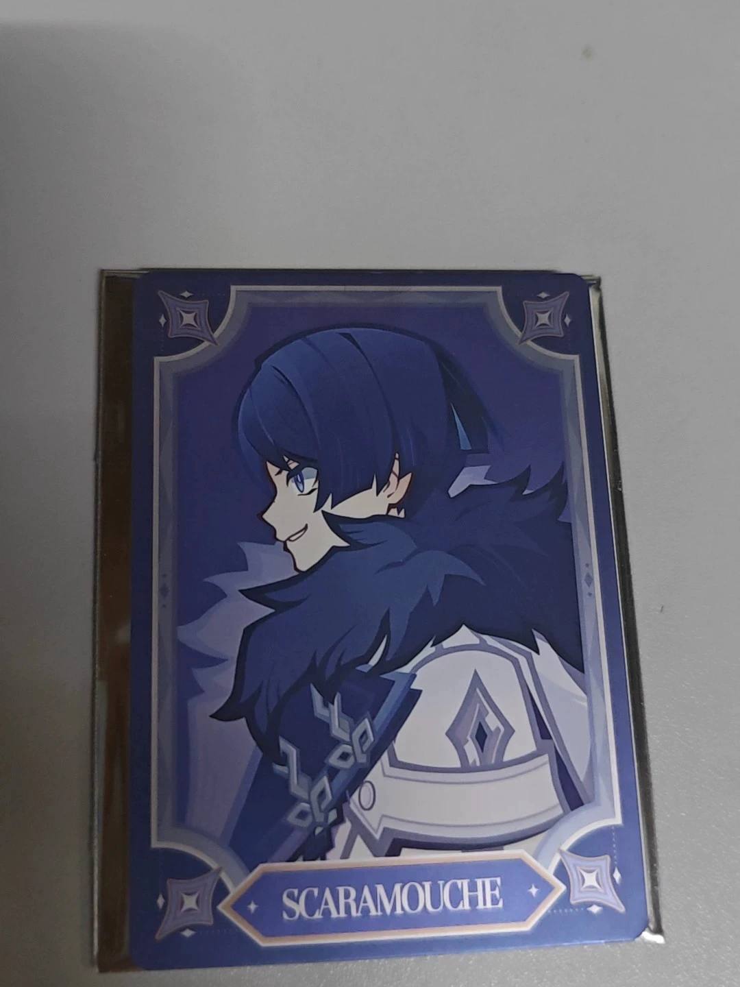 

In Stock Genshin Impact Frost Trace Flame Fatui Wanderer Photo Card