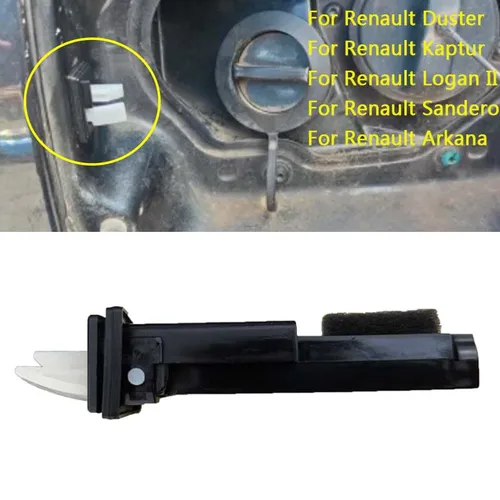 Tapa de tanque de combustible con bloqueo de apertura de tanque de gasolina para Renault Duster Kaptur Logan II Sandero Arkana Oroch 788276143R, accesorios para coche