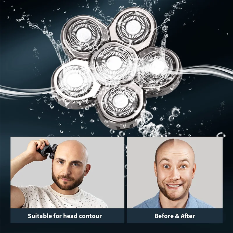 

ABJY-Universal Replacement Heads Universal Replacement Heads Smooth Skin, Easy To Install