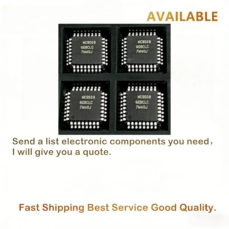 

5 шт./лот Оригинальные микросхемы MC9S08QE8CLC MC9S08 QFP32 для автомобильных процессоров