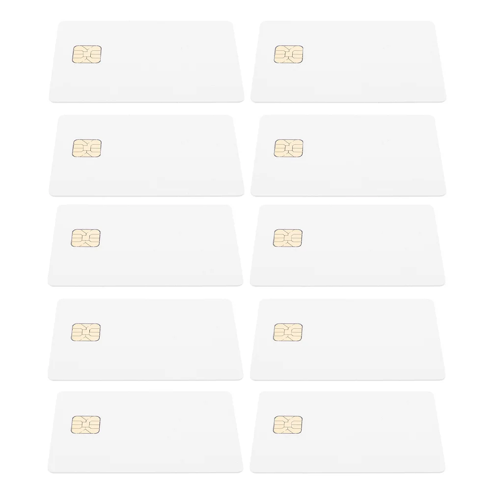 15Pcs Ic Cards White Blank Cards Chip High Capacity 16k Memory Access Control Card White Card Ic Tag Blank Labels