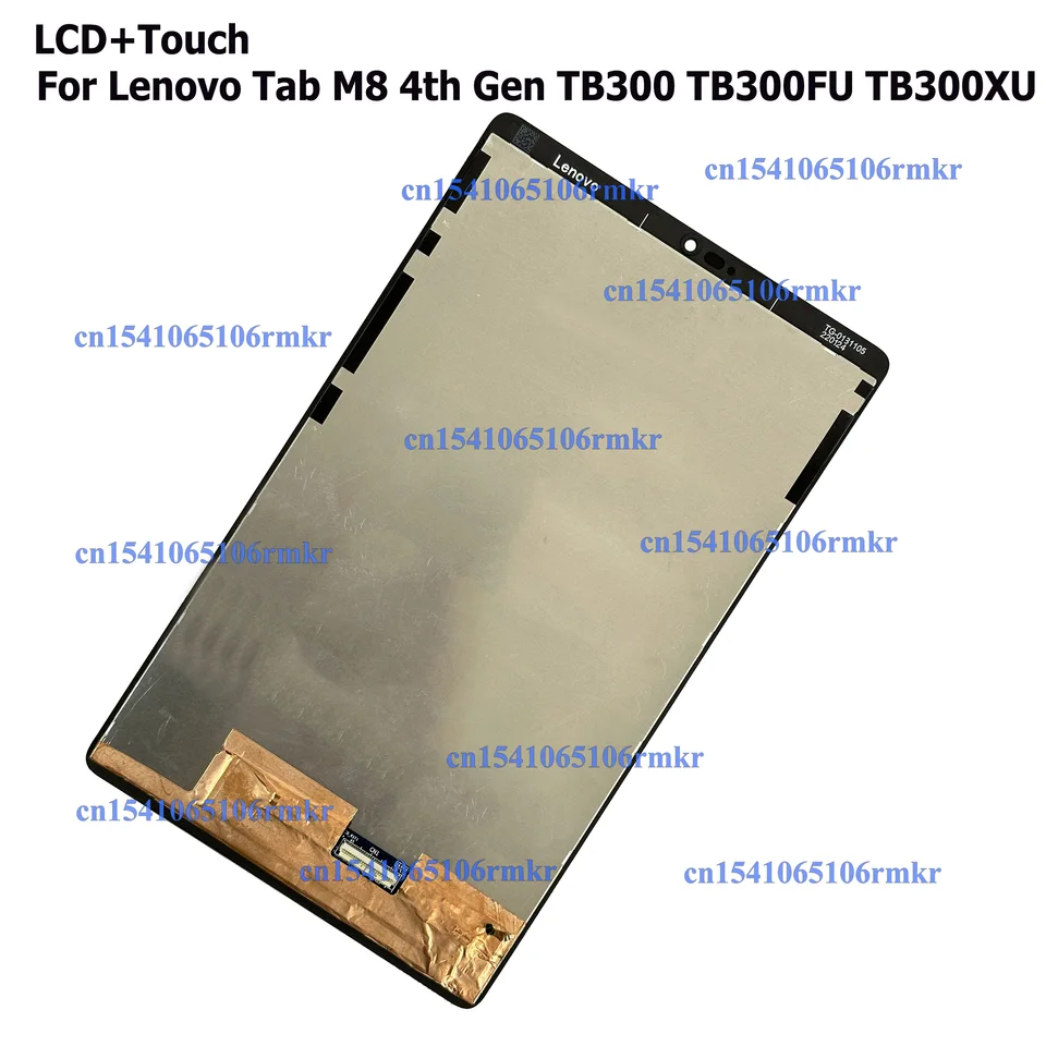 Para lenovo tab m8 4th gen tb300 tb300fu tb300xu tb301fu display