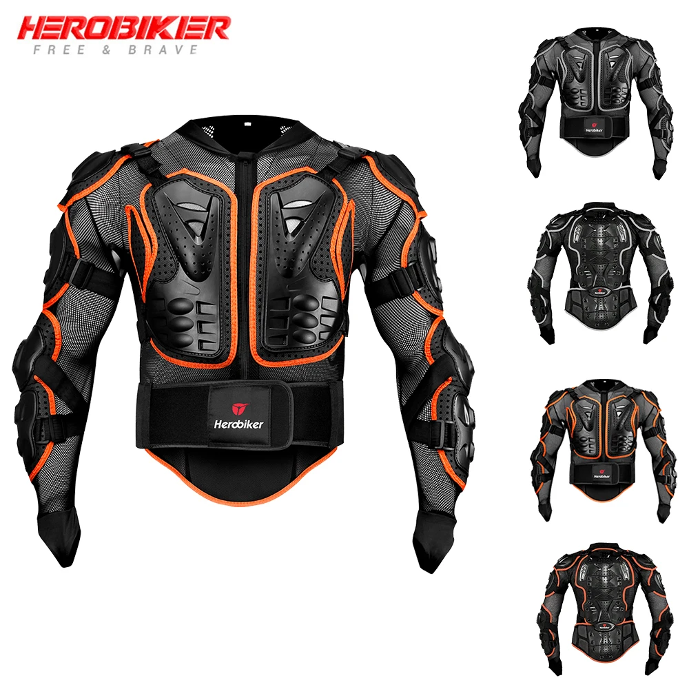 

Motocross Enduro Racing Nya Motorcykeljackor Herr Helkroppsskydd Jackor Moto Skyddsutrustning Kläder S-4XL