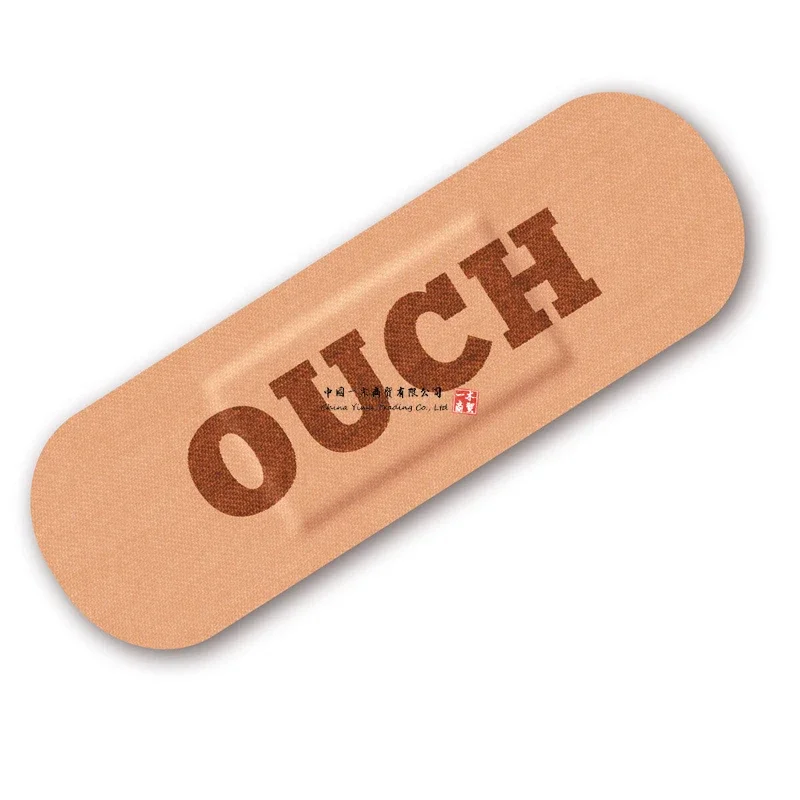 Ouch Car Sticking Plaster Car Decal For Dents And Scratches