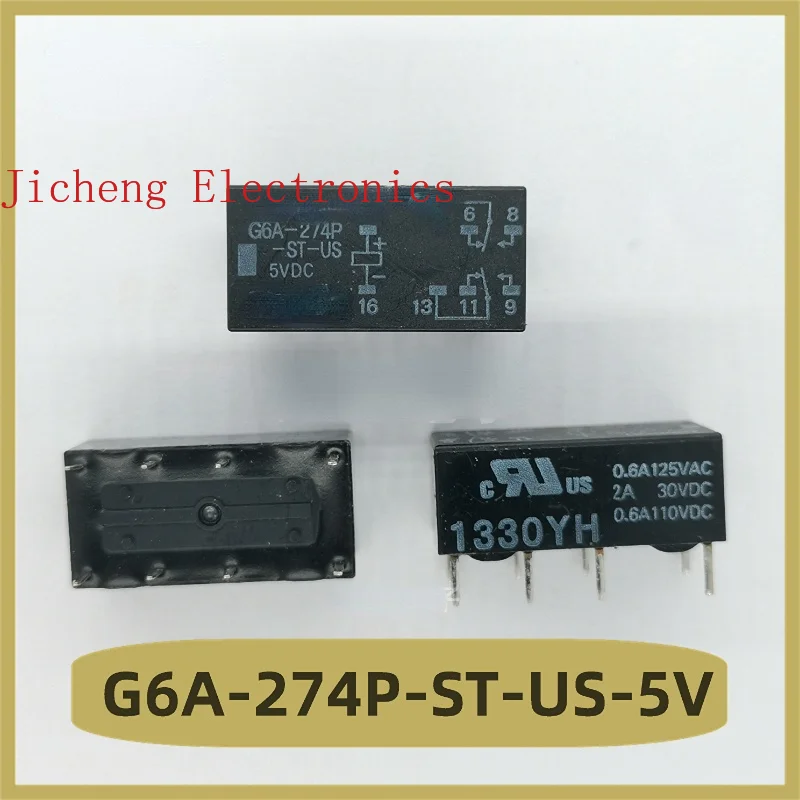 

G6A-274P-ST-US-5V Relay 8 Feet New G6A-274P-ST-US 5VDC