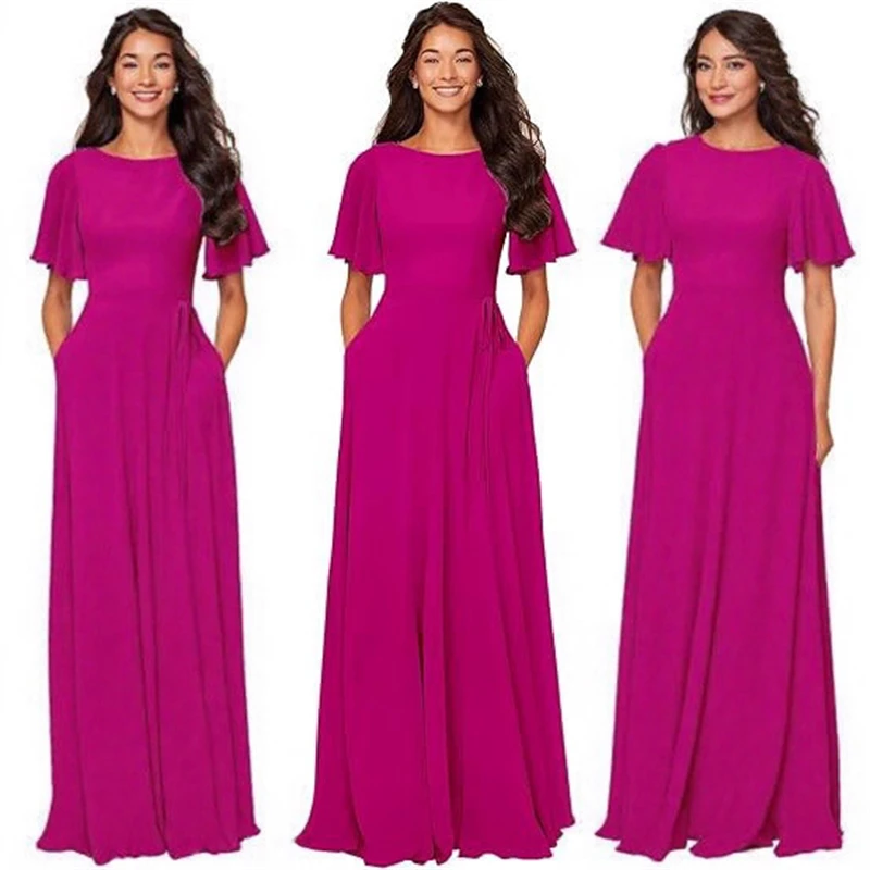 vestido-de-dama-de-honor-elegante-de-gasa-con-manga-corta-cuello-redondo-y-hombros-descubiertos-para-fiesta-de-boda-baile-de-gala-noche-con-cremallera