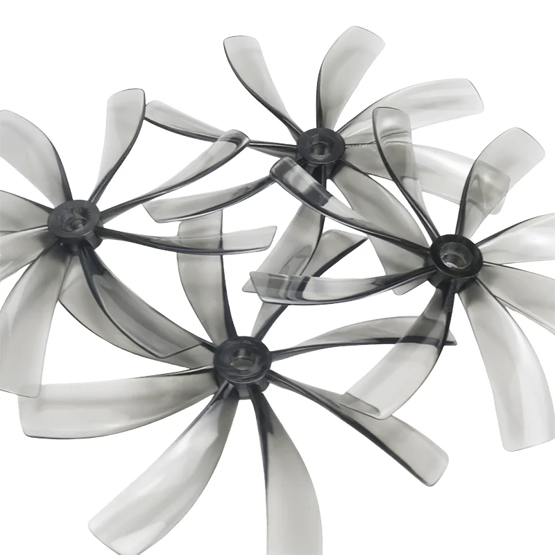 ​4Pairs 89MMX8 89mm 3.5inch Propeller 8-Blade Prop 5mm Shaft CineWhoop ProTek35 for RC FPV Racing Drone Quadcopter Duct DIY