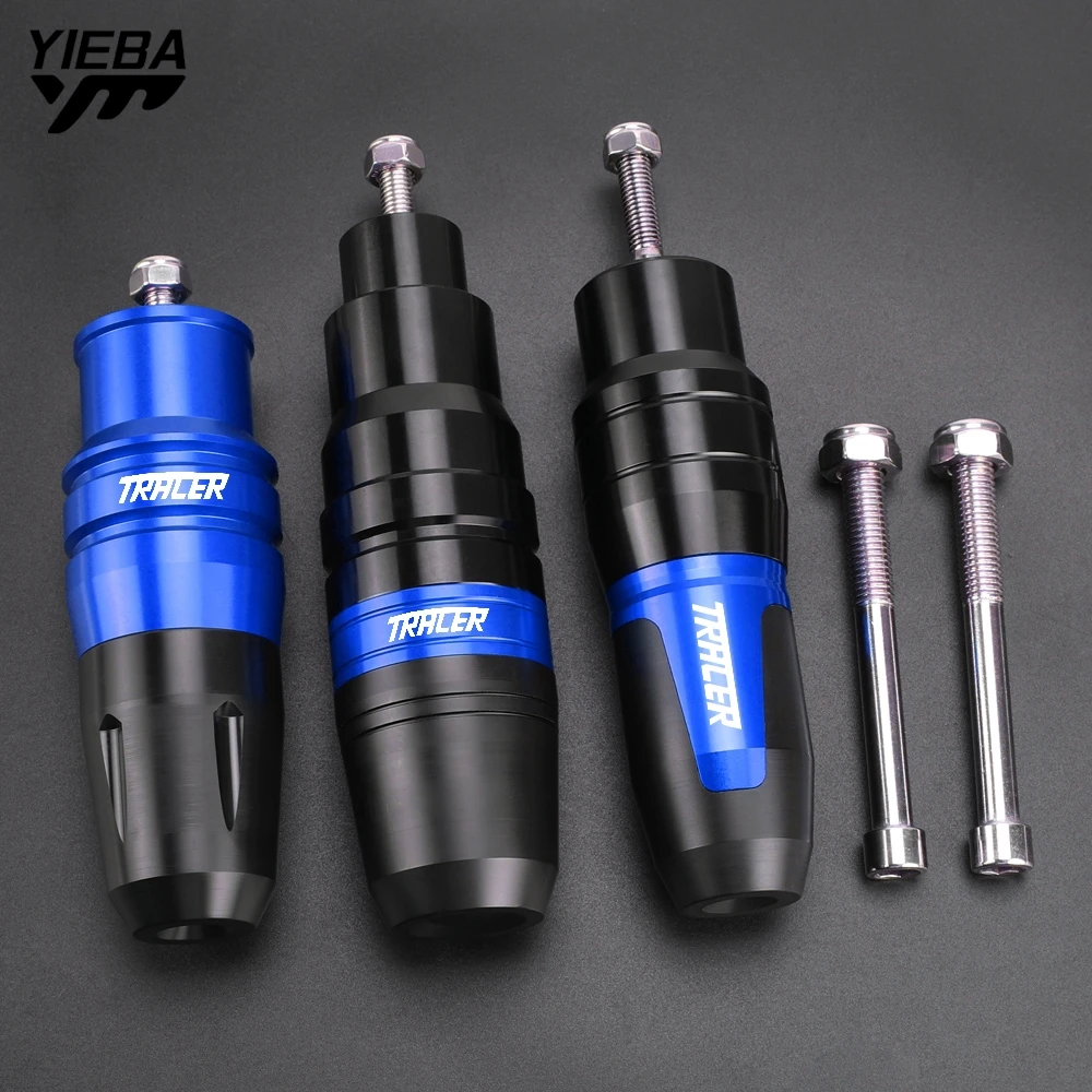 

Motorcycle CNC Aluminum Falling Protection For YAMAHA TRACER 700 900 gt XSR700 MT07 FZ 07 Exhaust Slider Crash Falling Protector