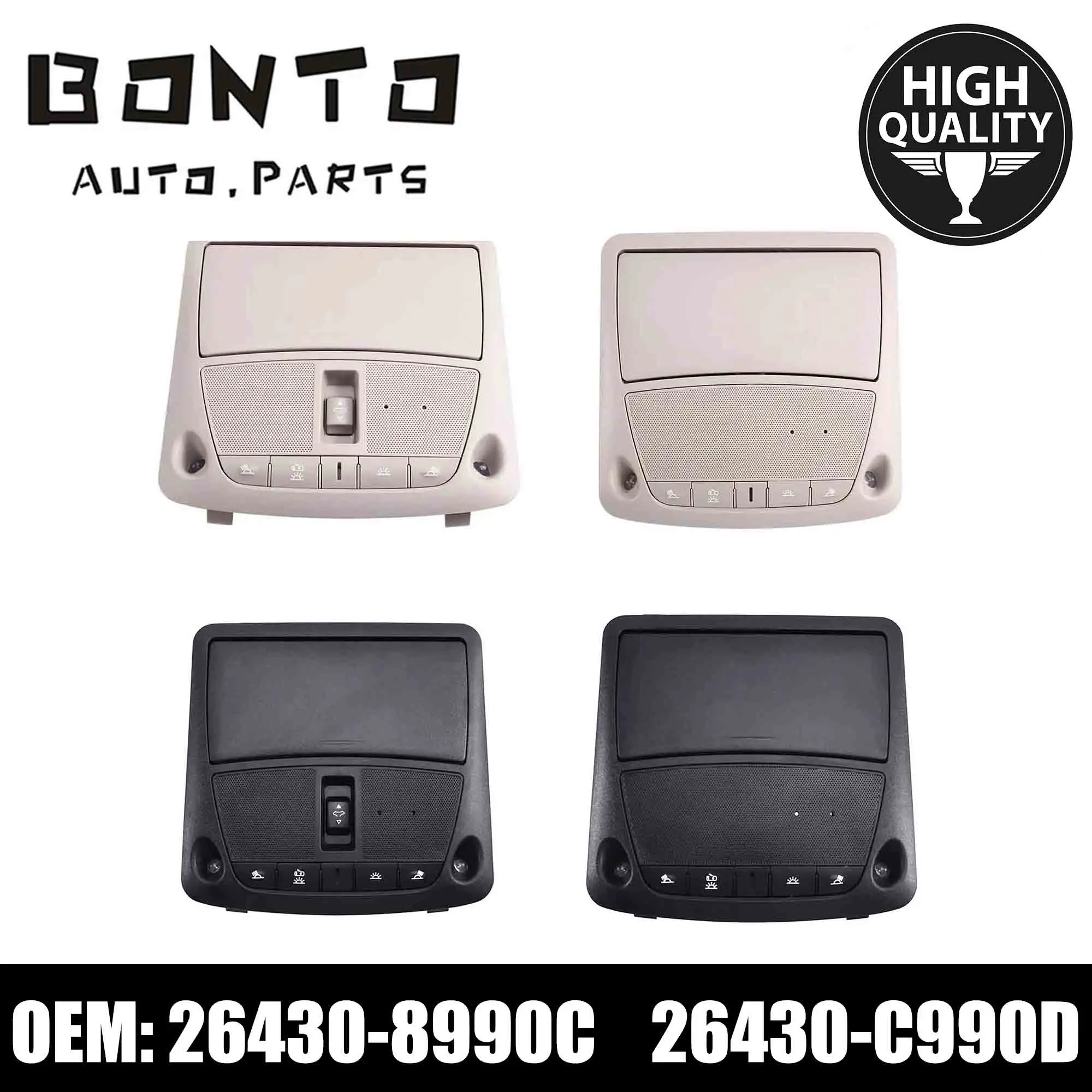 bonto-車用ルーフ読書灯-日産セントラ-アルティマ-2012-2018用-交換用-26430-8990c-26430-c990d-264308990c-26430c990d
