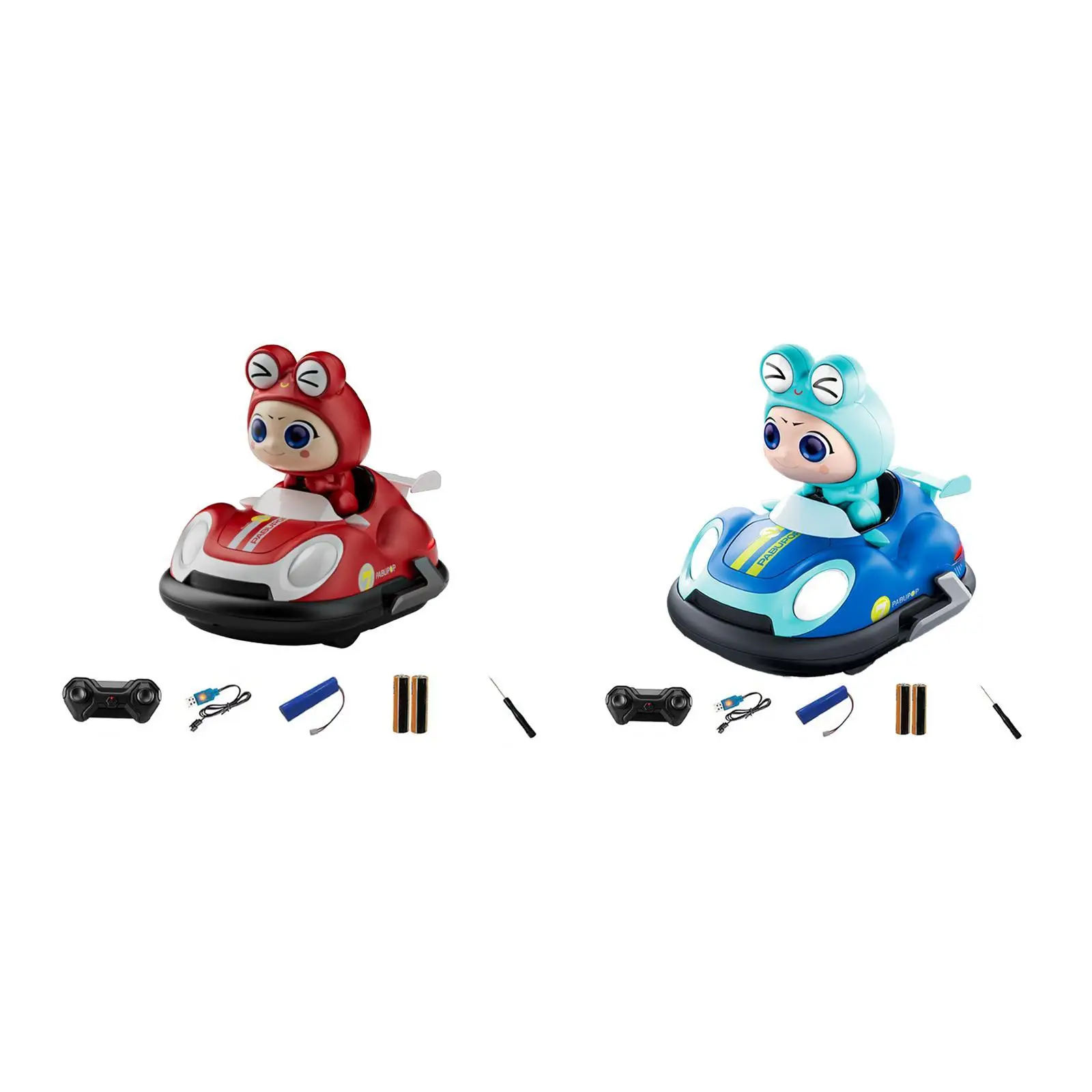 RC Battle Car Cartoon Veicolo Giocattolo Robusto telecomando Auto RC Cartoon Car Toy per bambini dai 6 anni in su Bambini Bambini Adolescenti Capodanno