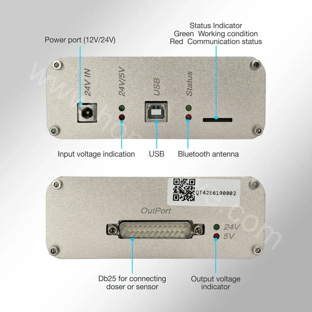 2026/Portable Handheld Car Urea SCR03 Common Rail Pump Tester for NOx Sensor Pump Liquid Level Temperature Sensor Testing Machin