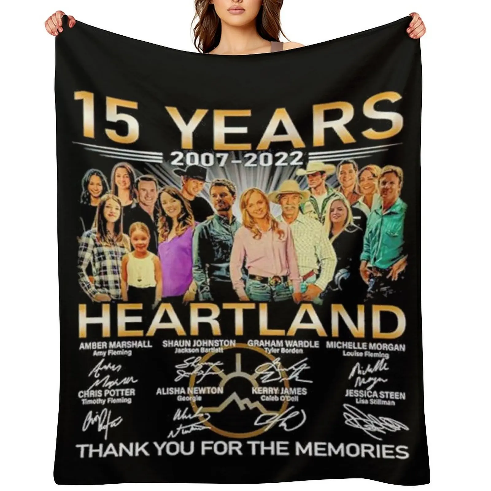 

Heartland , Heartland 15 Years Throw Blanket for winter Plush Sleeping Bag Winter beds Blankets
