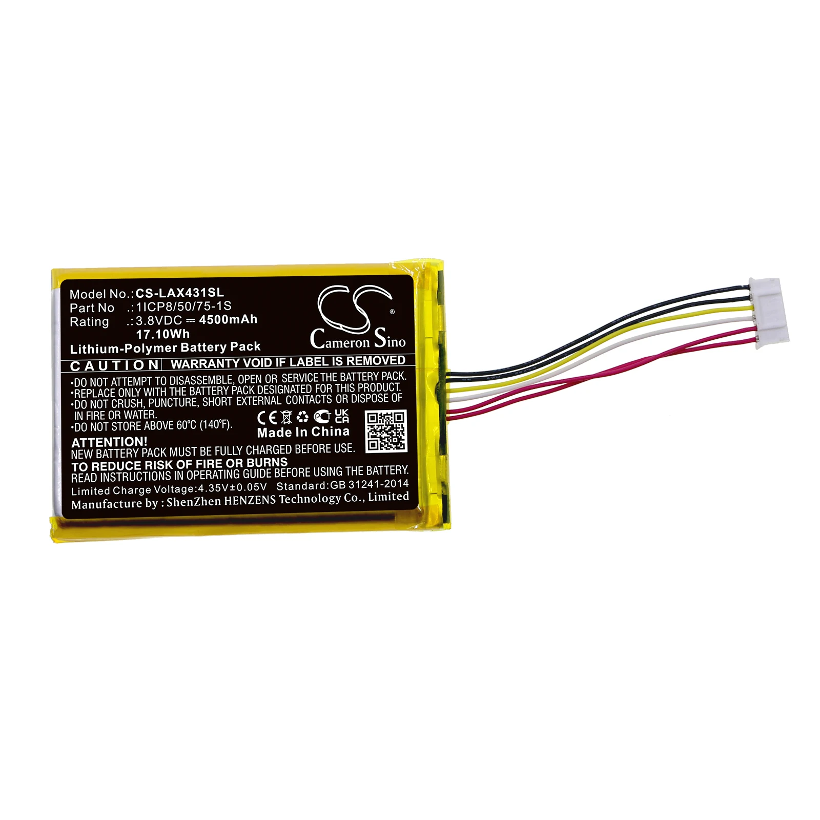 CS Replacement Battery For Launch X431 Pro Mini