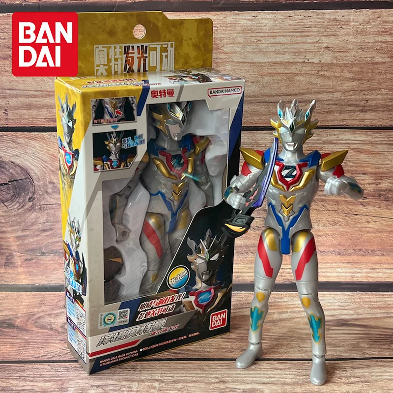 18cm Reiwa Ultras Taiga Zett Trigger Decker Zero Ginga Victory Ultraman Glowing Multi -joint Movement Action Figures Doll Toys