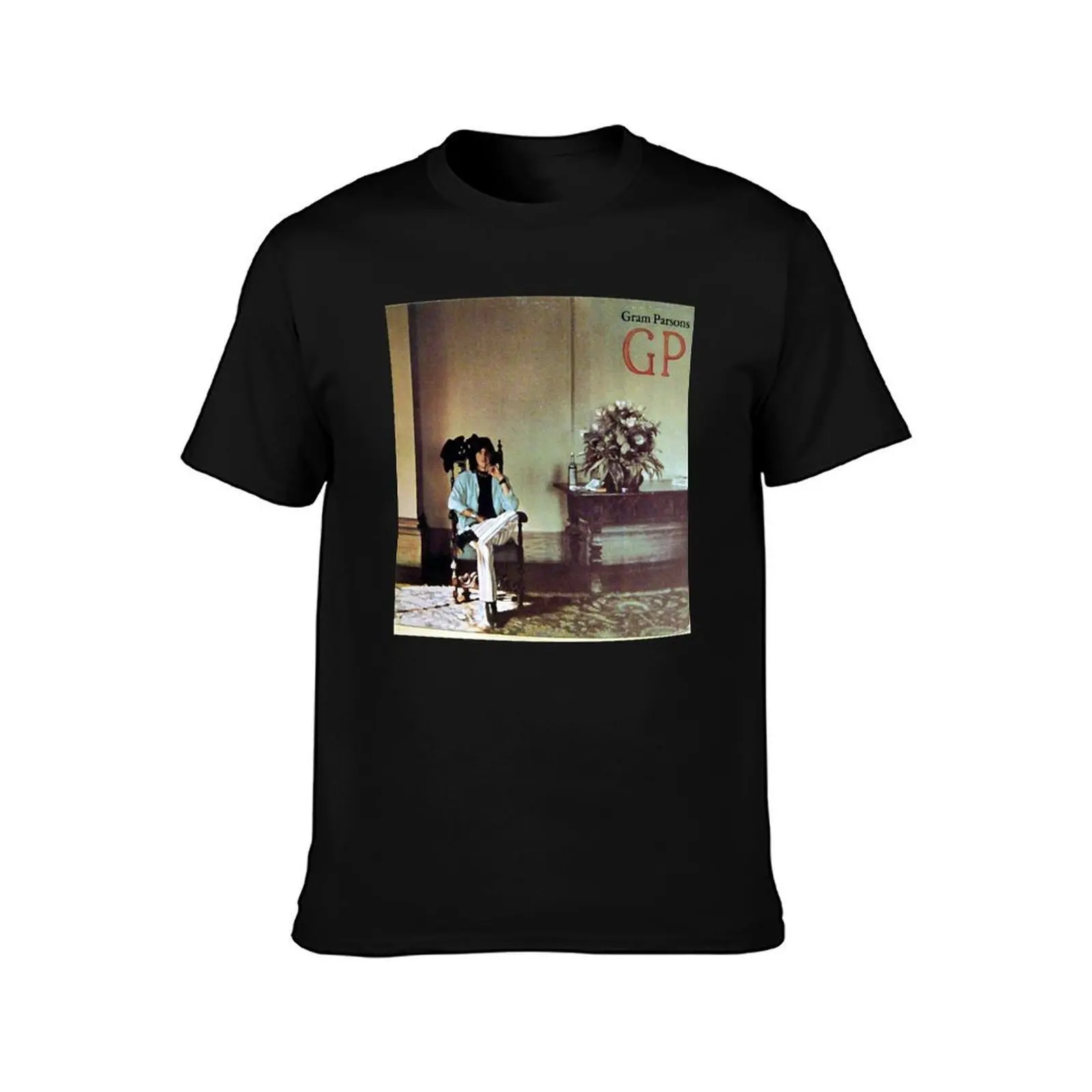 Gram Parsons, Country, Rock, GP Classic T-Shirt man t shirt cotton high quality T-Shirt