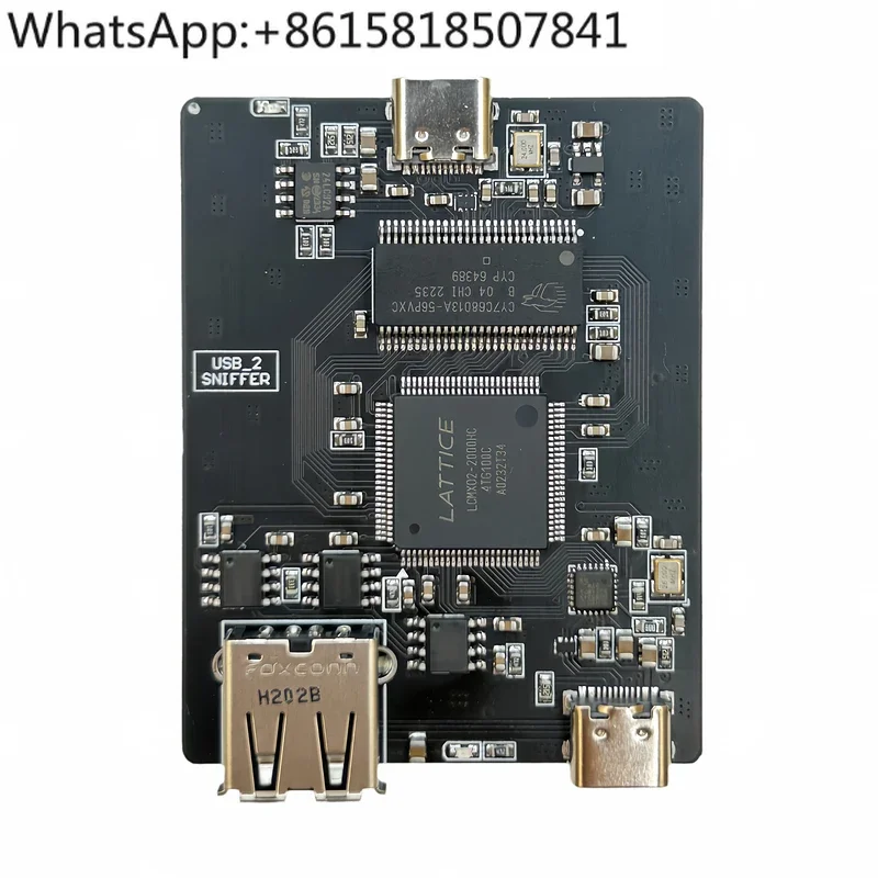 

Analyzer, Portable HS 2.0 Logic Analyzer, High Speed Sniffing Packet Grabber