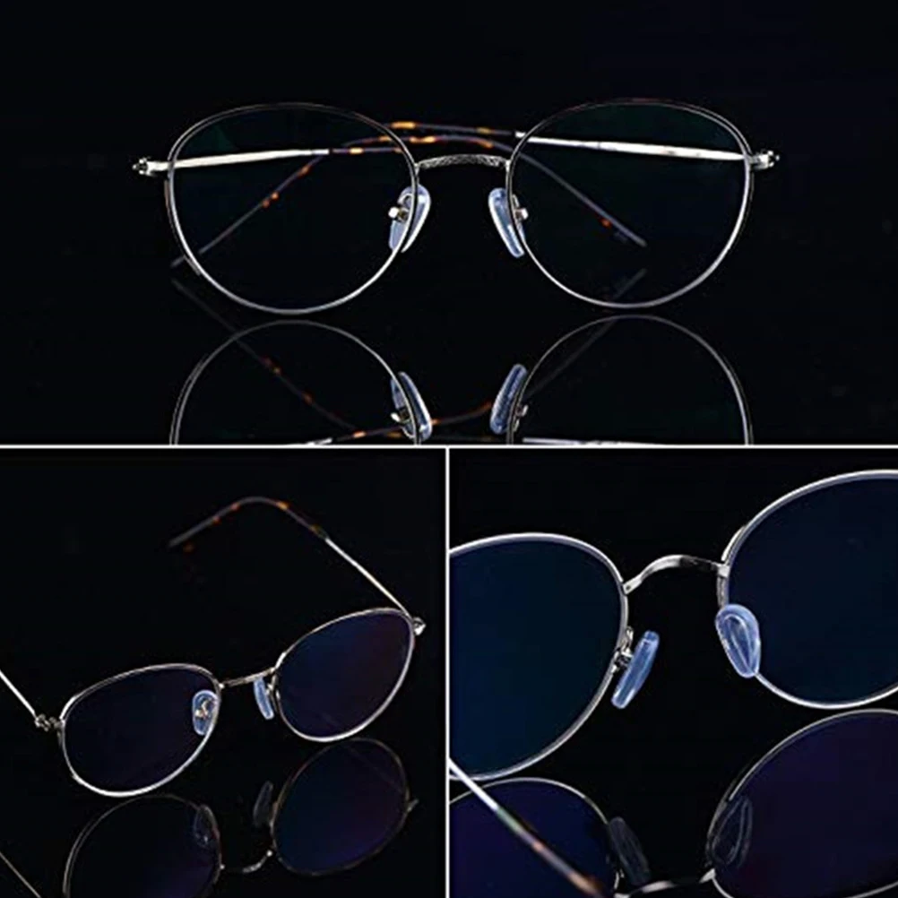 

Silicone Airbag Nose Pad 15Mm For Glasses Repair Tool Kit Stainless Screws Eyewear Accessories Lens Cloth Storage Box