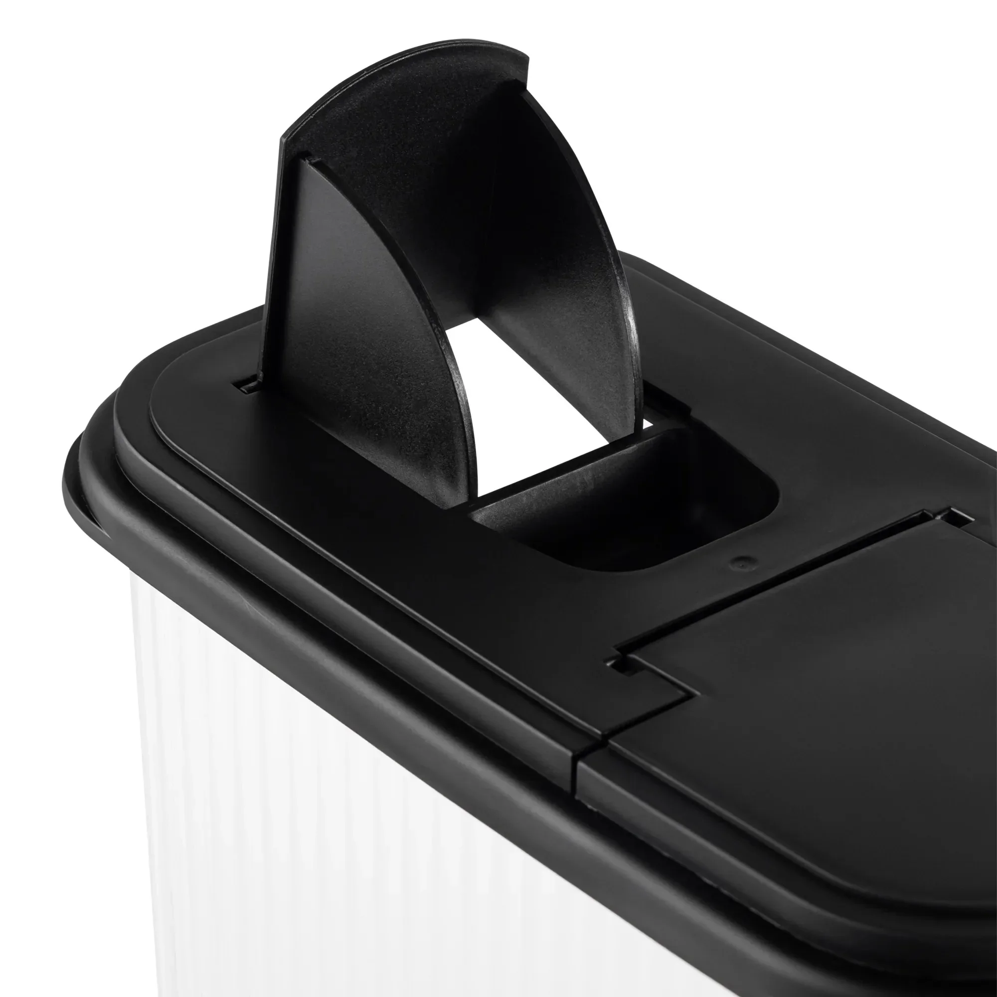 حاوية حبوب الزعتر والطاولة سعة 4 لتر مع غطاء صنبور، شفافة