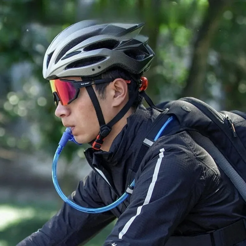 ل مع حقيبة المياه في الهواء الطلق المشي لمسافات طويلة حقيبة التسلق غرب ركوب الدراجات 10L خفيفة الدراجات على ظهره حزام مريح حقيبة دراجة الطريق الجبلية