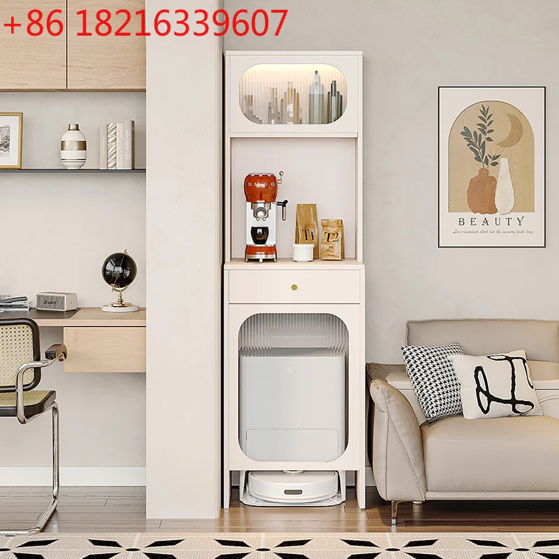 YAO Shelf Sweeper Robot Cabinet Storage Cabinet above Narwal